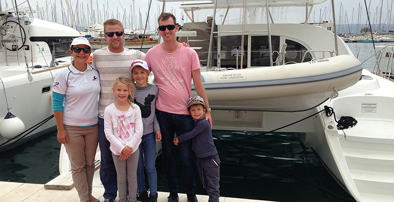 Sailing with family and friends in Croatia