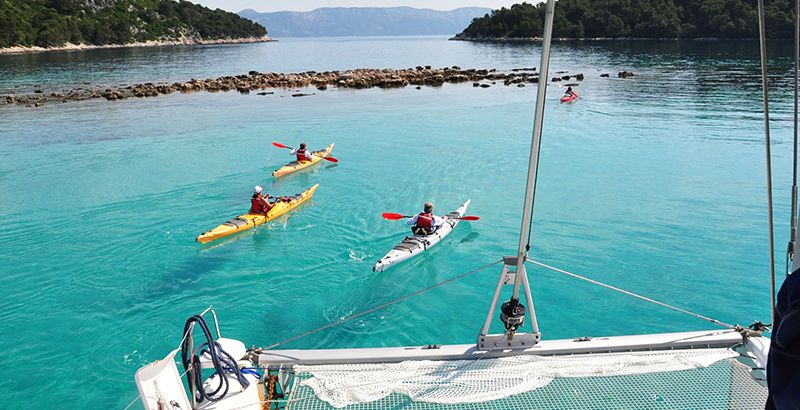Hvar Town Harbour - Sailing in Croatia