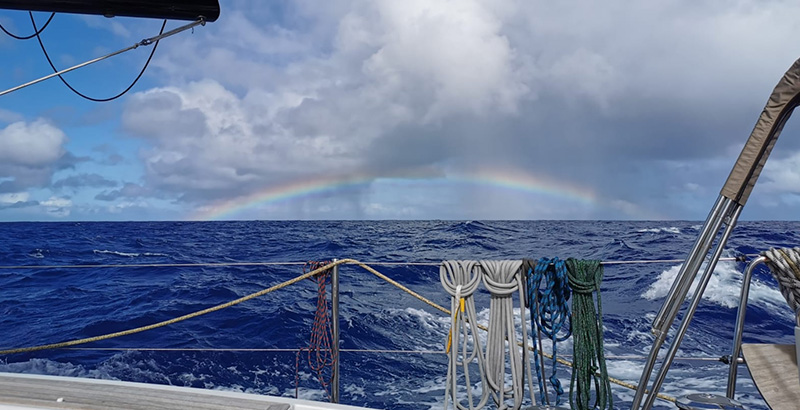 Sailing out to the Caribbean
