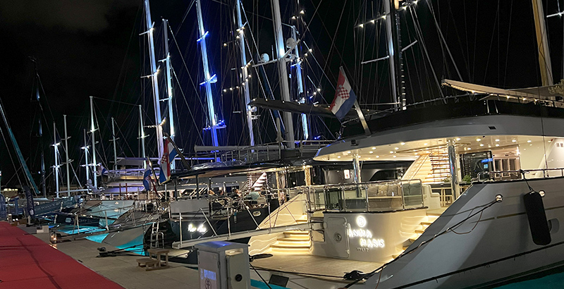 luxury yachting destination