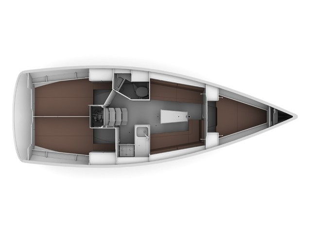 Bavaria Cruiser 34 - Layout