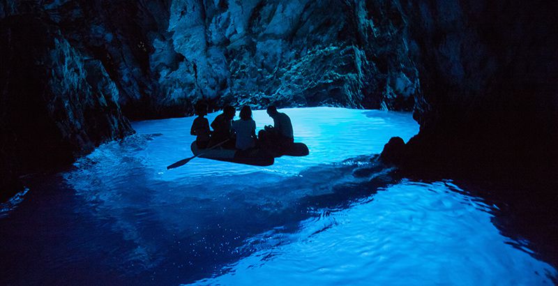Biševo, Blue Cave, Croatia