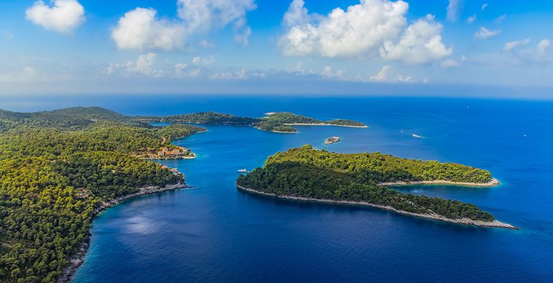 Captivating beauty of the Mljet Island Croatia