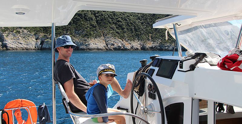 Sailing vacation with kids in Croatia